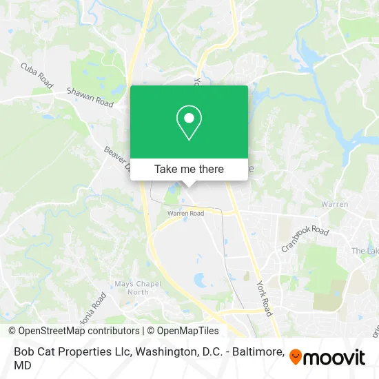Bob Cat Properties Llc map