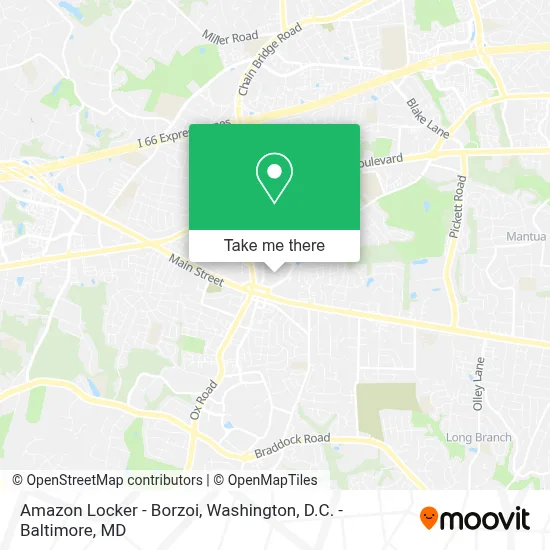 Amazon Locker - Borzoi map