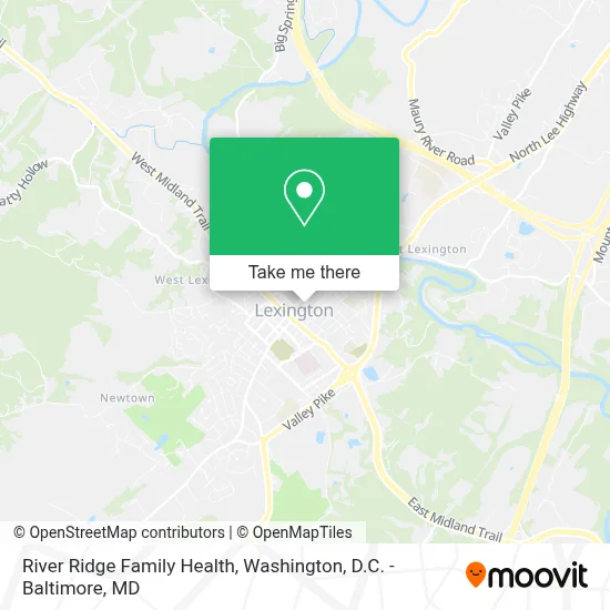 River Ridge Family Health map