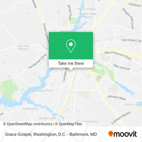 Grace Gospel map