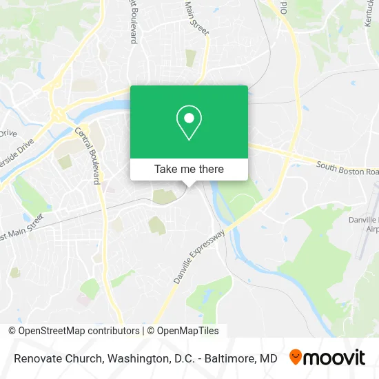 Renovate Church map