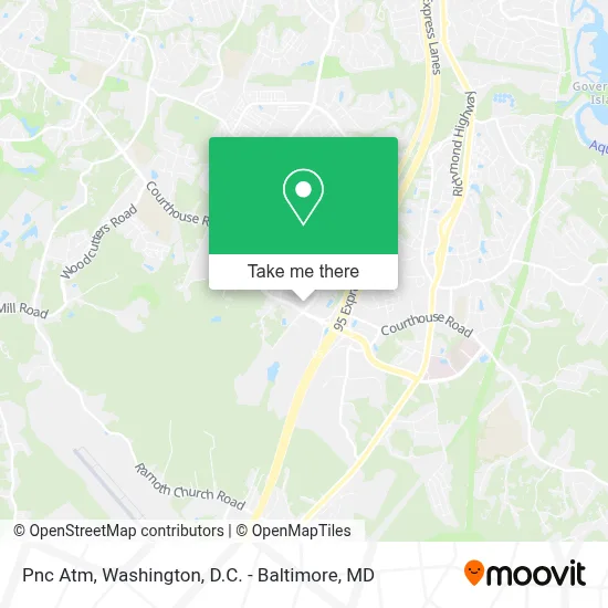 Pnc Atm map