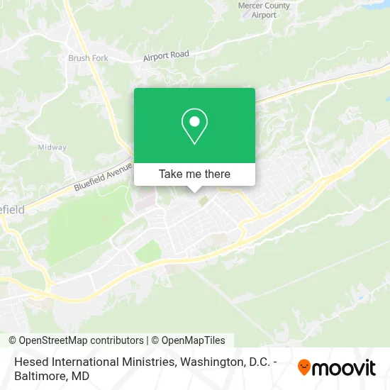Hesed International Ministries map