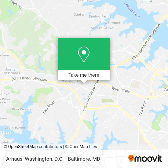 Arhaus map