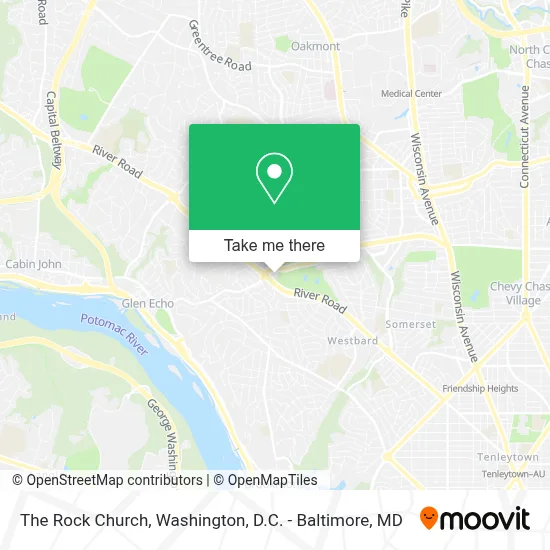 The Rock Church map