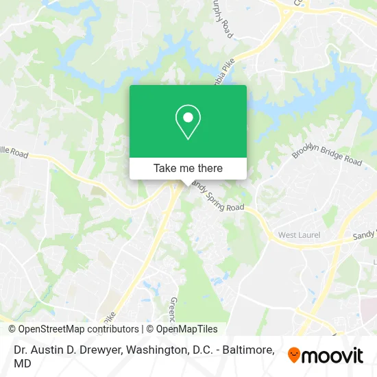 Dr. Austin D. Drewyer map