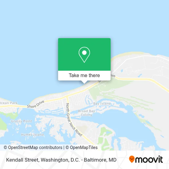 Kendall Street map