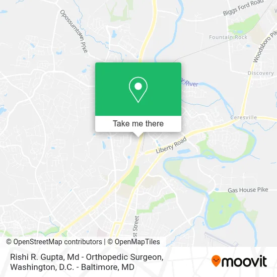 Rishi R. Gupta, Md - Orthopedic Surgeon map