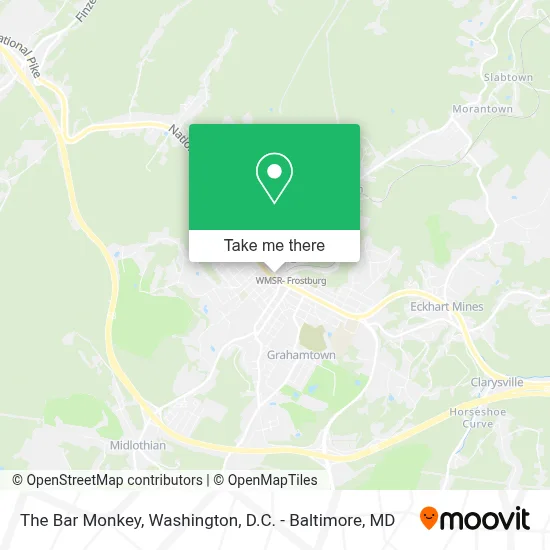 The Bar Monkey map
