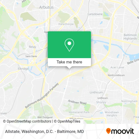 Allstate map