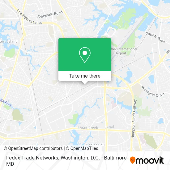 Fedex Trade Networks map