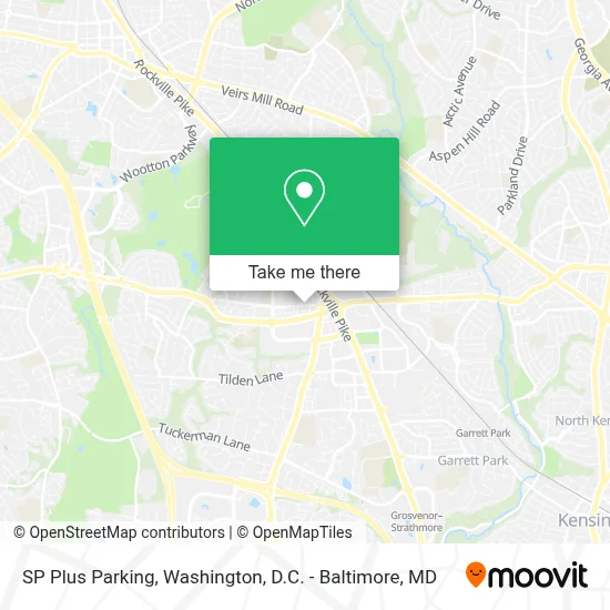 SP Plus Parking map
