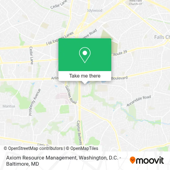 Axiom Resource Management map