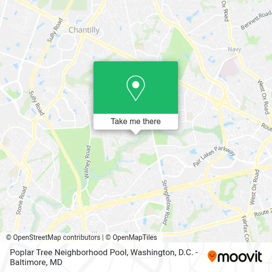 Poplar Tree Neighborhood Pool map