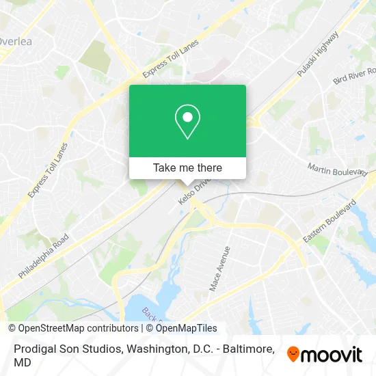 Prodigal Son Studios map
