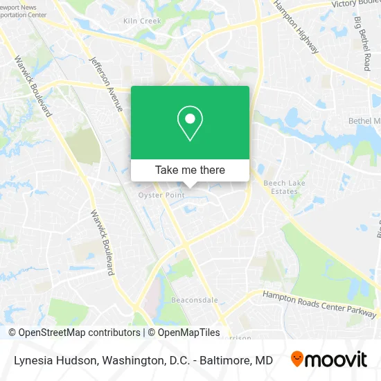 Lynesia Hudson map