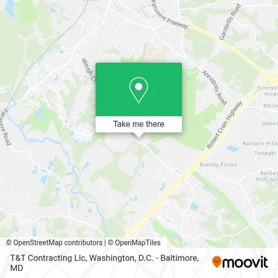 T&T Contracting Llc map