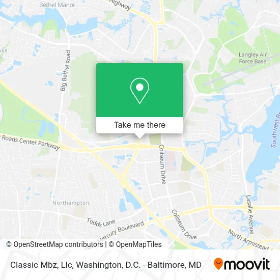 Classic Mbz, Llc map