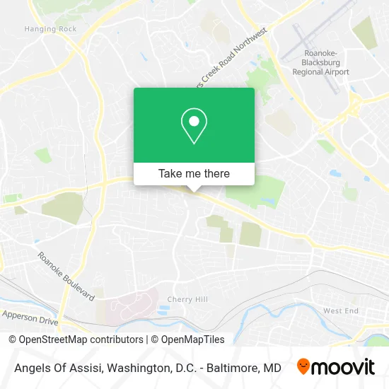 Angels Of Assisi map