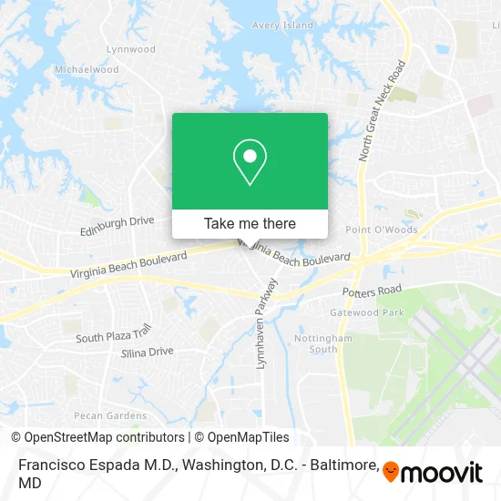 Francisco Espada M.D. map