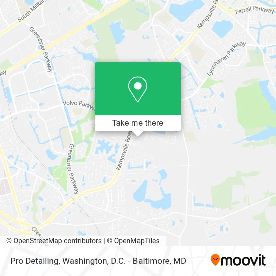 Pro Detailing map
