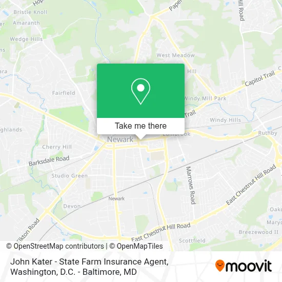 John Kater - State Farm Insurance Agent map