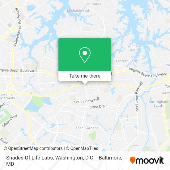 Shades Of Life Labs map