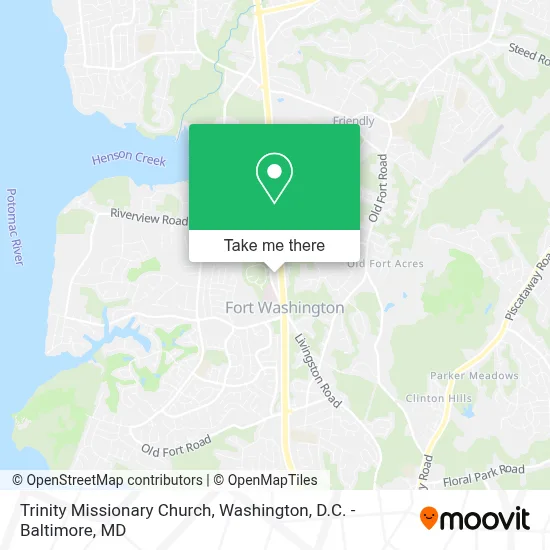 Trinity Missionary Church map
