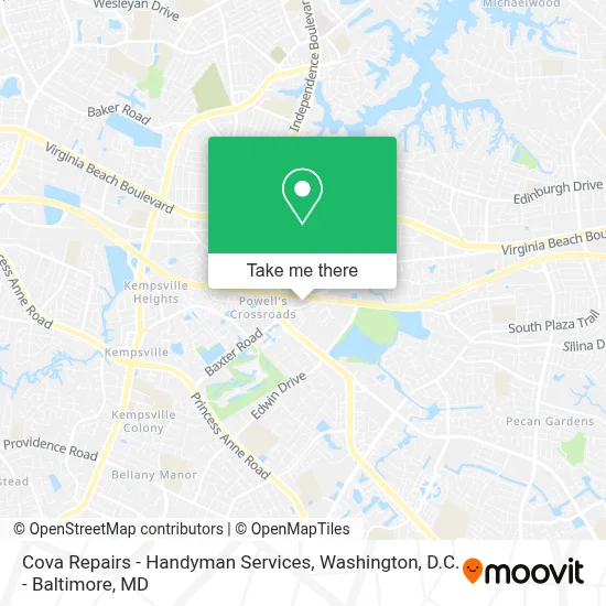 Cova Repairs - Handyman Services map