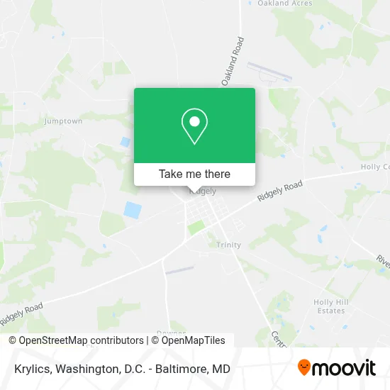 Krylics map