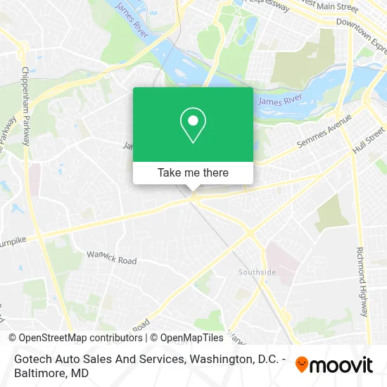 Gotech Auto Sales And Services map