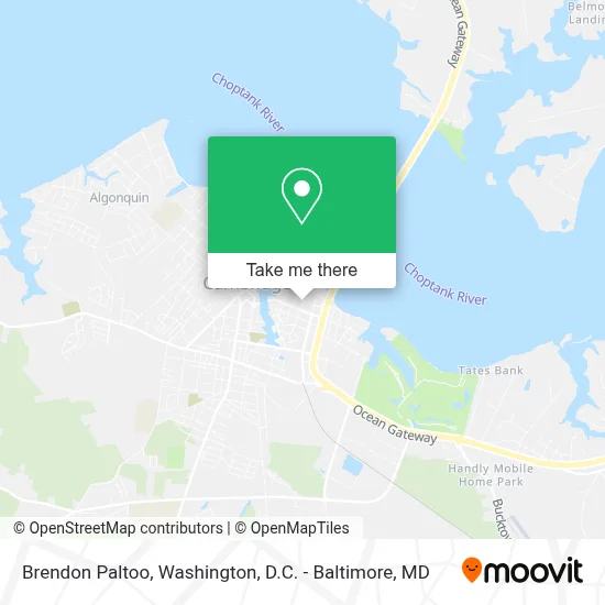 Brendon Paltoo map