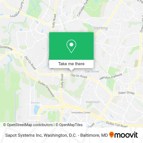 Sapot Systems Inc map