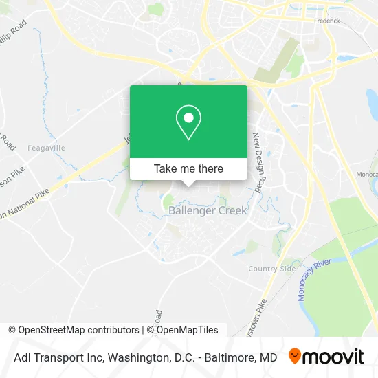Adl Transport Inc map