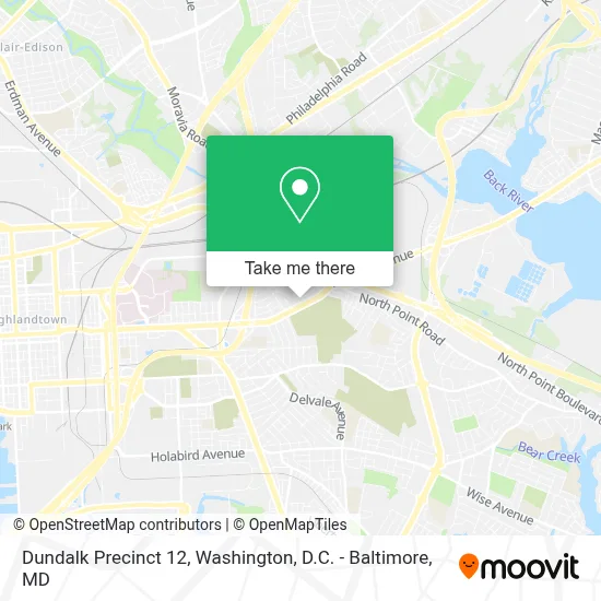 Dundalk Precinct 12 map