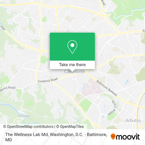 The Wellness Lab Md map