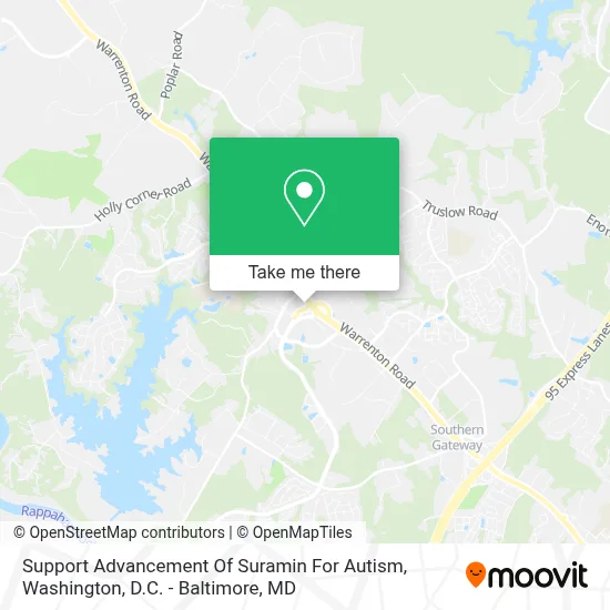 Support Advancement Of Suramin  For Autism map