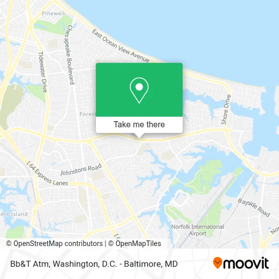 Bb&T Atm map