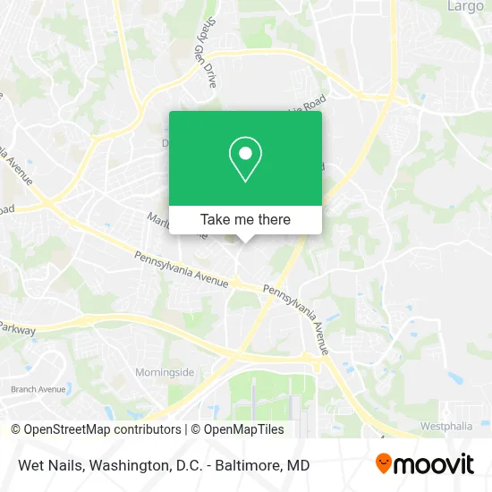 Wet Nails map