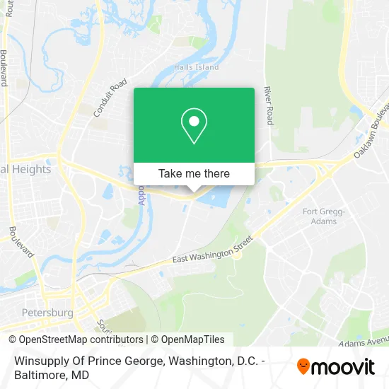 Winsupply Of Prince George map