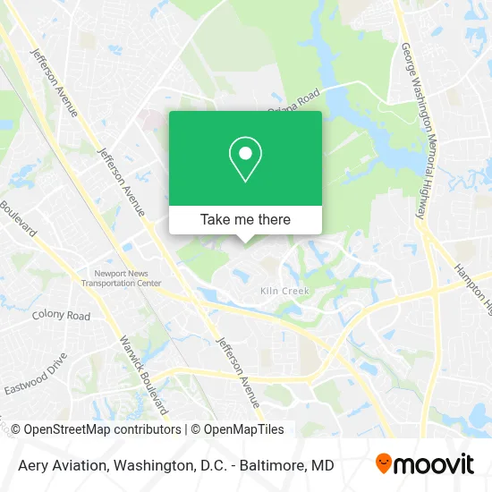 Aery Aviation map