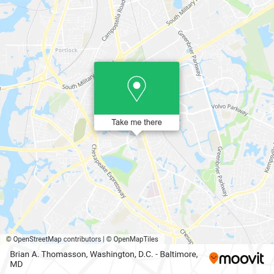 Brian A. Thomasson map