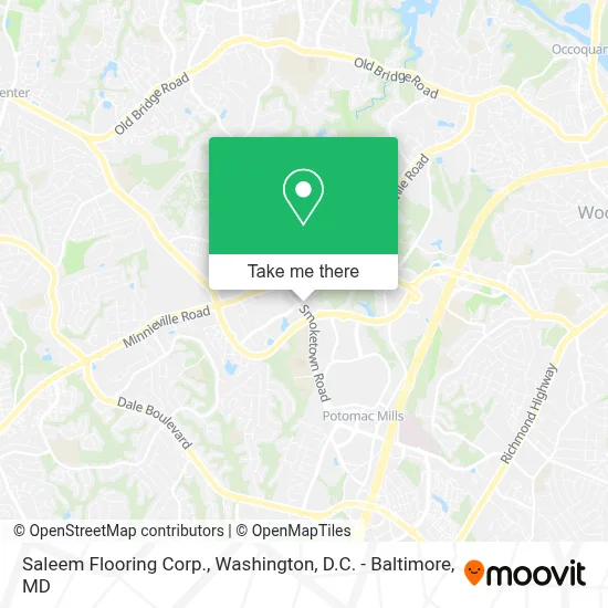 Saleem Flooring Corp. map
