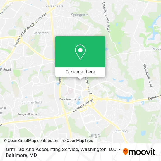 Grm Tax And Accounting Service map