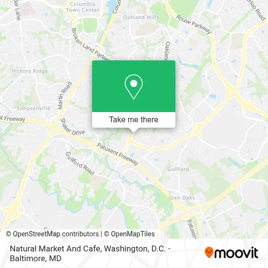 Natural Market And Cafe map