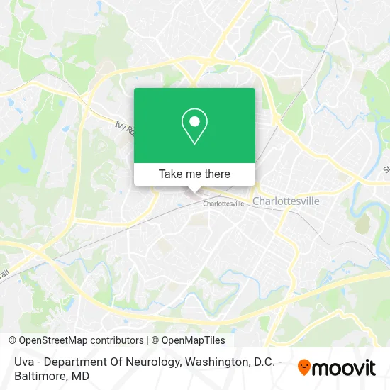Uva - Department Of Neurology map