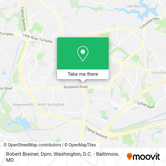 Robert Breiner, Dpm map