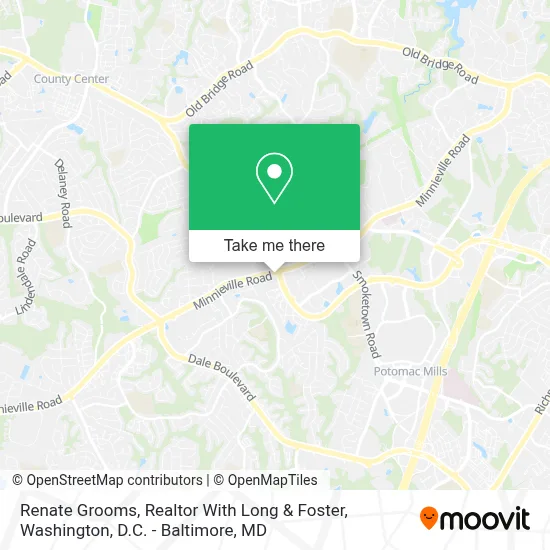 Renate Grooms, Realtor With Long & Foster map