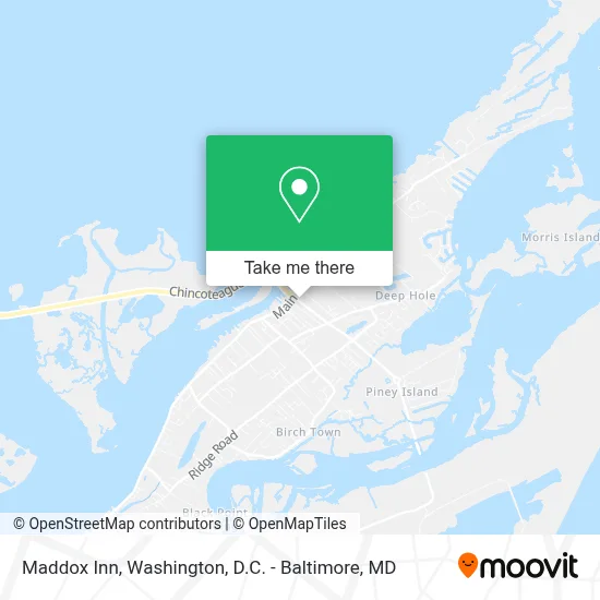 Maddox Inn map