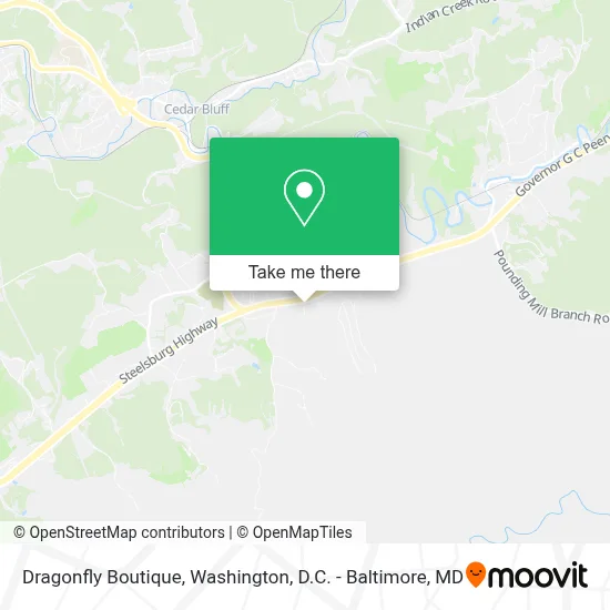 Dragonfly Boutique map